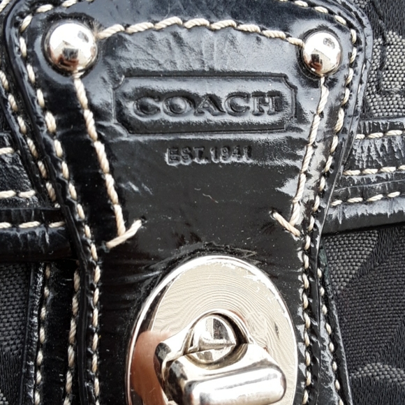 Coach Signature Wristlet, RARE